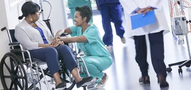 Woman in a Wheelchair